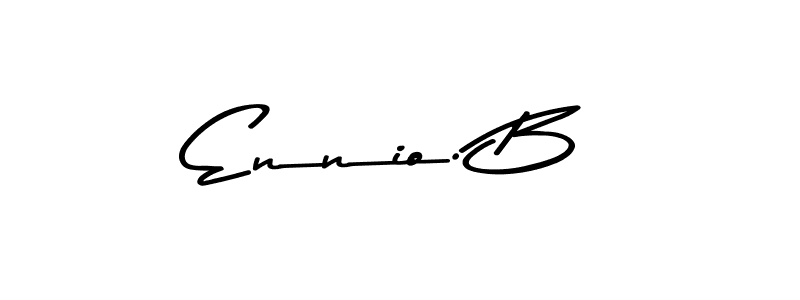Similarly Asem Kandis PERSONAL USE is the best handwritten signature design. Signature creator online .You can use it as an online autograph creator for name Ennio. B. Ennio. B signature style 9 images and pictures png