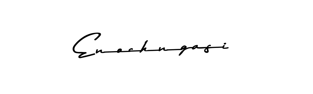 Create a beautiful signature design for name Enochngasi. With this signature (Asem Kandis PERSONAL USE) fonts, you can make a handwritten signature for free. Enochngasi signature style 9 images and pictures png