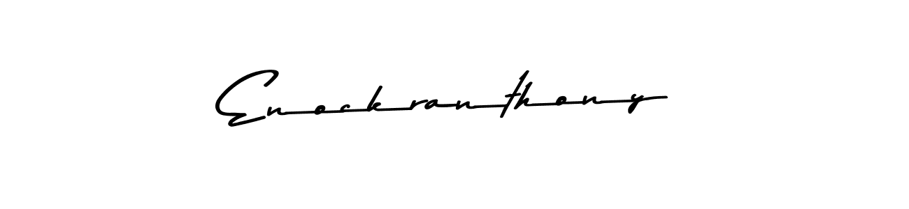 Also You can easily find your signature by using the search form. We will create Enockranthony name handwritten signature images for you free of cost using Asem Kandis PERSONAL USE sign style. Enockranthony signature style 9 images and pictures png