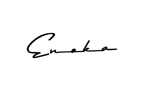 Make a short Enoka signature style. Manage your documents anywhere anytime using Asem Kandis PERSONAL USE. Create and add eSignatures, submit forms, share and send files easily. Enoka signature style 9 images and pictures png