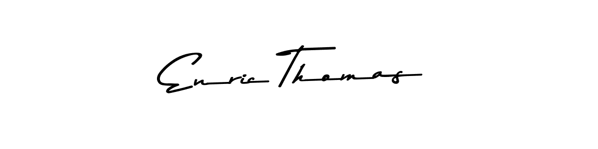 Also You can easily find your signature by using the search form. We will create Enric Thomas name handwritten signature images for you free of cost using Asem Kandis PERSONAL USE sign style. Enric Thomas signature style 9 images and pictures png