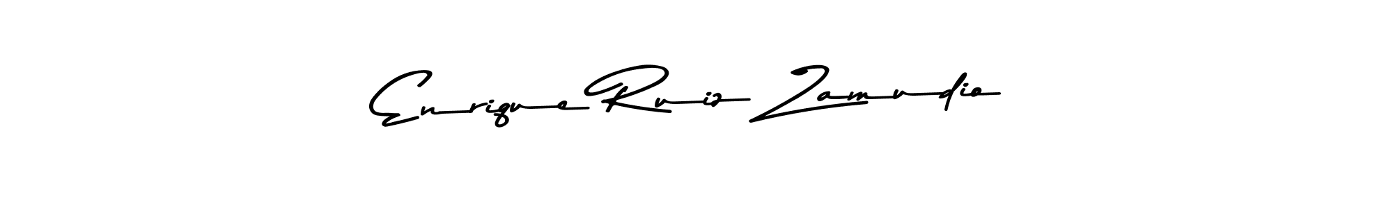 Design your own signature with our free online signature maker. With this signature software, you can create a handwritten (Asem Kandis PERSONAL USE) signature for name Enrique Ruiz Zamudio. Enrique Ruiz Zamudio signature style 9 images and pictures png
