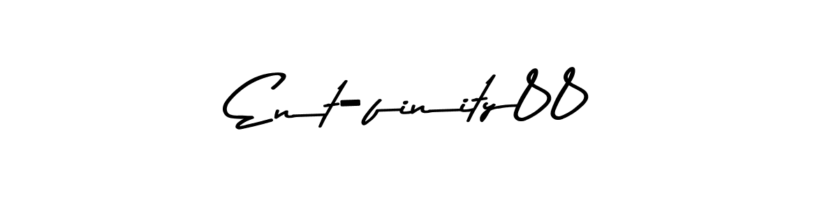 Create a beautiful signature design for name Ent-finity88. With this signature (Asem Kandis PERSONAL USE) fonts, you can make a handwritten signature for free. Ent-finity88 signature style 9 images and pictures png