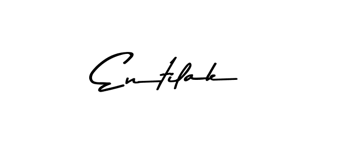 How to Draw Entilak signature style? Asem Kandis PERSONAL USE is a latest design signature styles for name Entilak. Entilak signature style 9 images and pictures png