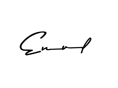 How to make Enul signature? Asem Kandis PERSONAL USE is a professional autograph style. Create handwritten signature for Enul name. Enul signature style 9 images and pictures png