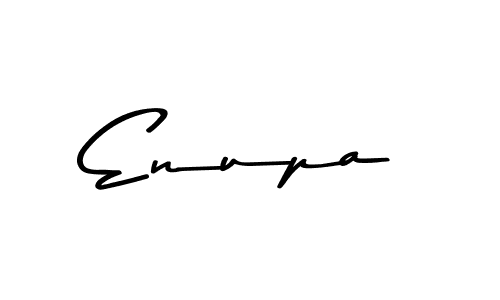 Enupa stylish signature style. Best Handwritten Sign (Asem Kandis PERSONAL USE) for my name. Handwritten Signature Collection Ideas for my name Enupa. Enupa signature style 9 images and pictures png