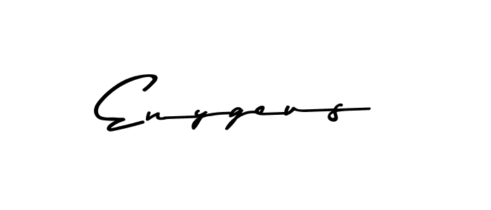 Design your own signature with our free online signature maker. With this signature software, you can create a handwritten (Asem Kandis PERSONAL USE) signature for name Enygeus. Enygeus signature style 9 images and pictures png