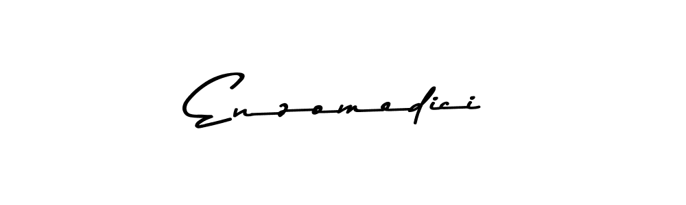 Create a beautiful signature design for name Enzomedici. With this signature (Asem Kandis PERSONAL USE) fonts, you can make a handwritten signature for free. Enzomedici signature style 9 images and pictures png