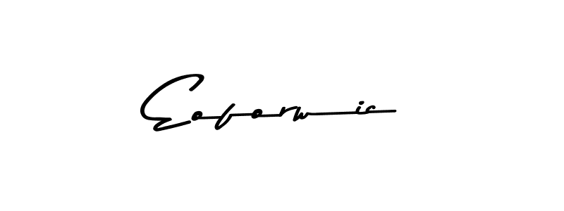 Make a beautiful signature design for name Eoforwic. Use this online signature maker to create a handwritten signature for free. Eoforwic signature style 9 images and pictures png