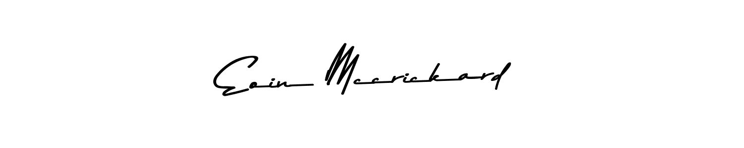 How to make Eoin Mccrickard signature? Asem Kandis PERSONAL USE is a professional autograph style. Create handwritten signature for Eoin Mccrickard name. Eoin Mccrickard signature style 9 images and pictures png