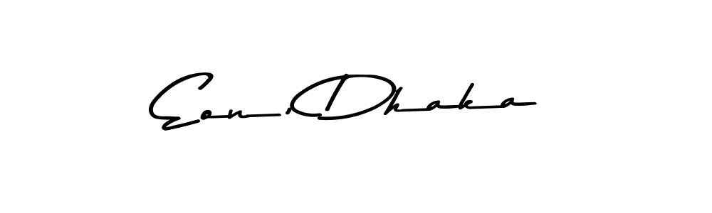 Similarly Asem Kandis PERSONAL USE is the best handwritten signature design. Signature creator online .You can use it as an online autograph creator for name Eon, Dhaka. Eon, Dhaka signature style 9 images and pictures png