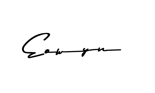 The best way (Asem Kandis PERSONAL USE) to make a short signature is to pick only two or three words in your name. The name Eowyn include a total of six letters. For converting this name. Eowyn signature style 9 images and pictures png