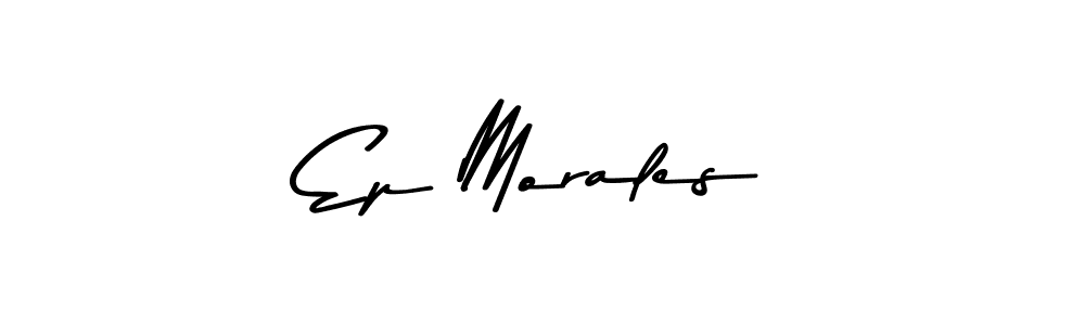 You can use this online signature creator to create a handwritten signature for the name Ep Morales. This is the best online autograph maker. Ep Morales signature style 9 images and pictures png