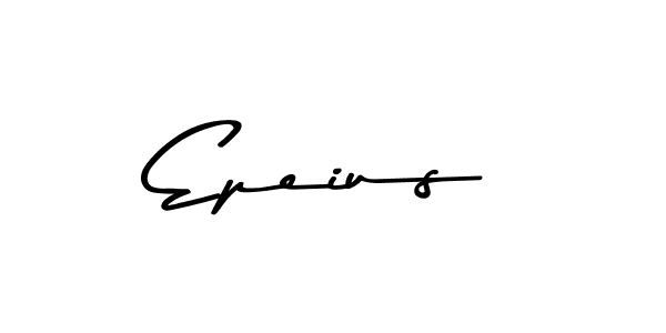 Design your own signature with our free online signature maker. With this signature software, you can create a handwritten (Asem Kandis PERSONAL USE) signature for name Epeius. Epeius signature style 9 images and pictures png