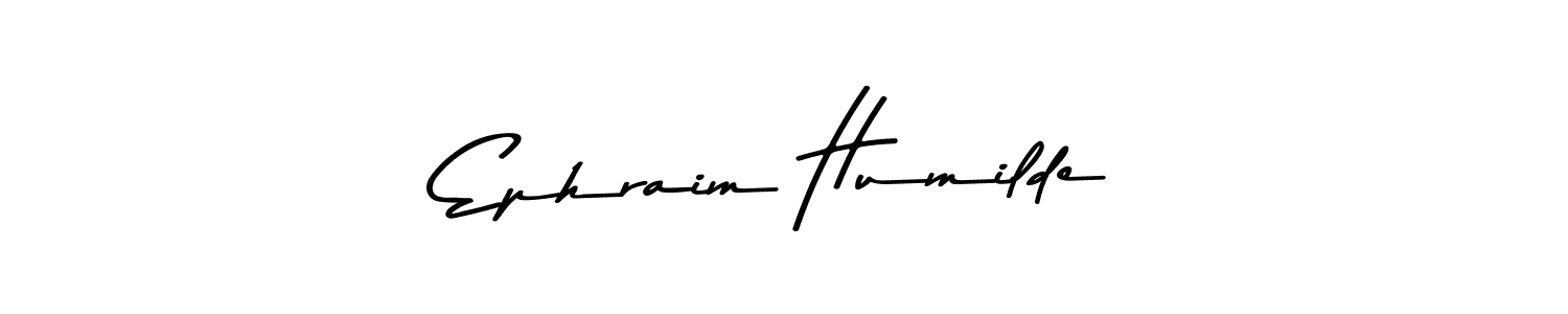 Create a beautiful signature design for name Ephraim Humilde. With this signature (Asem Kandis PERSONAL USE) fonts, you can make a handwritten signature for free. Ephraim Humilde signature style 9 images and pictures png