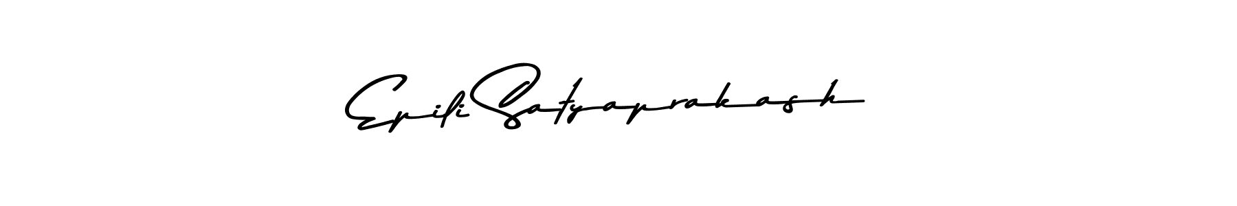 The best way (Asem Kandis PERSONAL USE) to make a short signature is to pick only two or three words in your name. The name Epili Satyaprakash include a total of six letters. For converting this name. Epili Satyaprakash signature style 9 images and pictures png