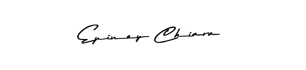 Epiney Chiara stylish signature style. Best Handwritten Sign (Asem Kandis PERSONAL USE) for my name. Handwritten Signature Collection Ideas for my name Epiney Chiara. Epiney Chiara signature style 9 images and pictures png