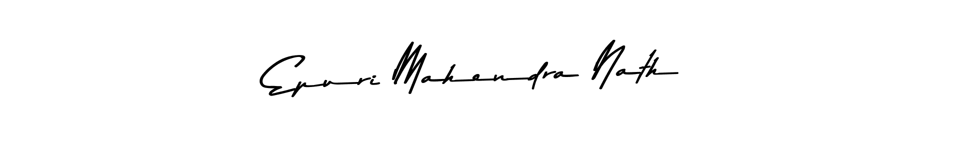 Also You can easily find your signature by using the search form. We will create Epuri Mahendra Nath name handwritten signature images for you free of cost using Asem Kandis PERSONAL USE sign style. Epuri Mahendra Nath signature style 9 images and pictures png