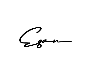 How to make Eqan name signature. Use Asem Kandis PERSONAL USE style for creating short signs online. This is the latest handwritten sign. Eqan signature style 9 images and pictures png