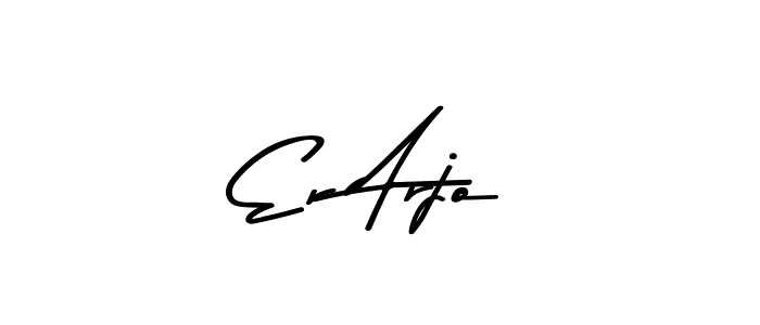 Here are the top 10 professional signature styles for the name Er Arjo. These are the best autograph styles you can use for your name. Er Arjo signature style 9 images and pictures png