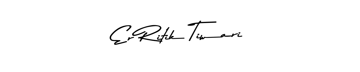 How to make Er Ritik Tiwari signature? Asem Kandis PERSONAL USE is a professional autograph style. Create handwritten signature for Er Ritik Tiwari name. Er Ritik Tiwari signature style 9 images and pictures png