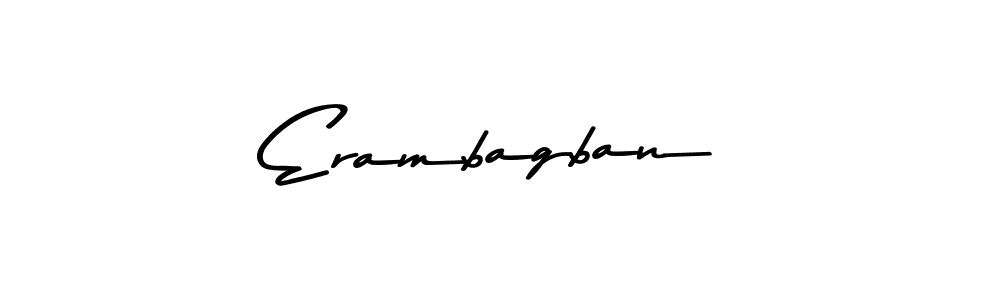 Make a beautiful signature design for name Erambagban. Use this online signature maker to create a handwritten signature for free. Erambagban signature style 9 images and pictures png