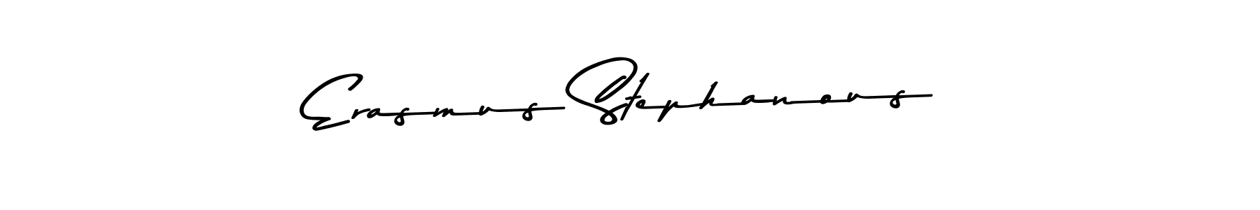 You should practise on your own different ways (Asem Kandis PERSONAL USE) to write your name (Erasmus Stephanous) in signature. don't let someone else do it for you. Erasmus Stephanous signature style 9 images and pictures png