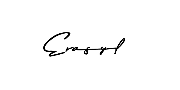 Also You can easily find your signature by using the search form. We will create Erasyl name handwritten signature images for you free of cost using Asem Kandis PERSONAL USE sign style. Erasyl signature style 9 images and pictures png