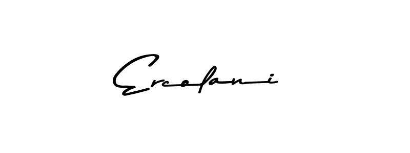 You should practise on your own different ways (Asem Kandis PERSONAL USE) to write your name (Ercolani) in signature. don't let someone else do it for you. Ercolani signature style 9 images and pictures png