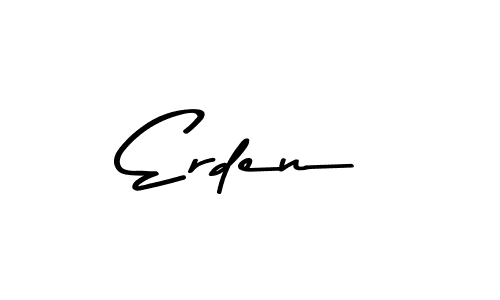 Erden stylish signature style. Best Handwritten Sign (Asem Kandis PERSONAL USE) for my name. Handwritten Signature Collection Ideas for my name Erden. Erden signature style 9 images and pictures png