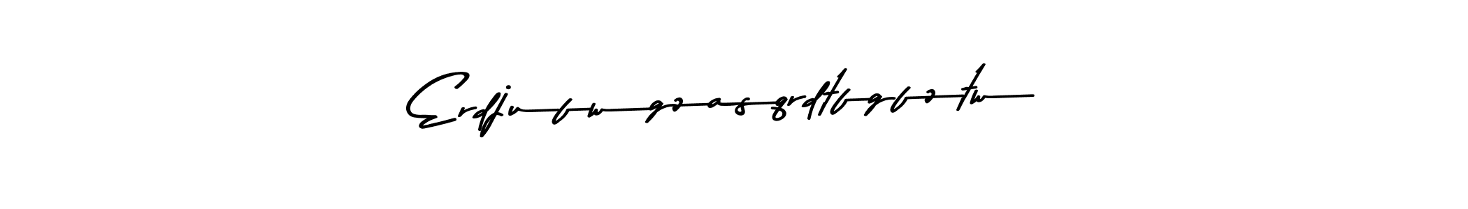 The best way (Asem Kandis PERSONAL USE) to make a short signature is to pick only two or three words in your name. The name Erdjufwgzasqrdtfgfztw include a total of six letters. For converting this name. Erdjufwgzasqrdtfgfztw signature style 9 images and pictures png