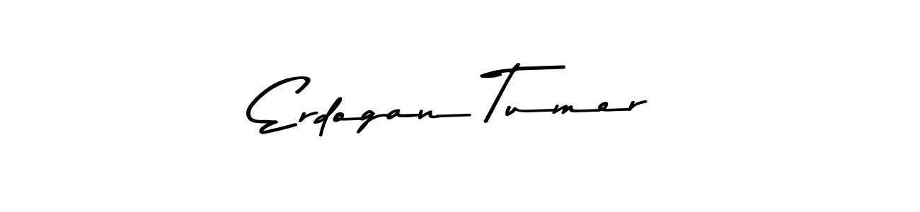 How to make Erdogan Tumer name signature. Use Asem Kandis PERSONAL USE style for creating short signs online. This is the latest handwritten sign. Erdogan Tumer signature style 9 images and pictures png