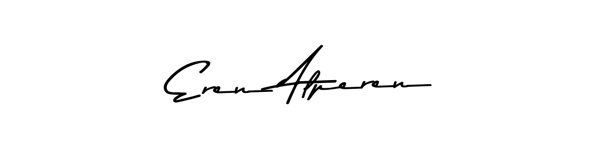 Make a beautiful signature design for name Eren Alperen. With this signature (Asem Kandis PERSONAL USE) style, you can create a handwritten signature for free. Eren Alperen signature style 9 images and pictures png