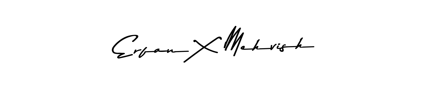 You can use this online signature creator to create a handwritten signature for the name Erfan X Mehvish. This is the best online autograph maker. Erfan X Mehvish signature style 9 images and pictures png