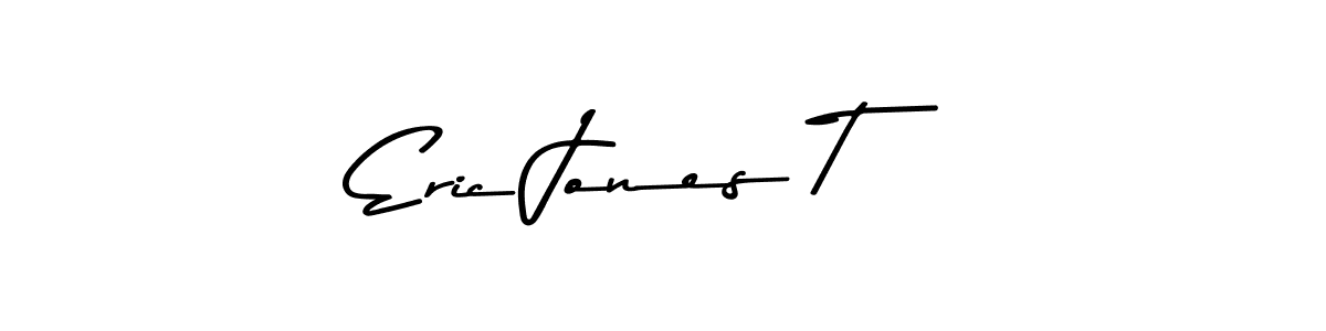 if you are searching for the best signature style for your name Eric Jones T. so please give up your signature search. here we have designed multiple signature styles  using Asem Kandis PERSONAL USE. Eric Jones T signature style 9 images and pictures png