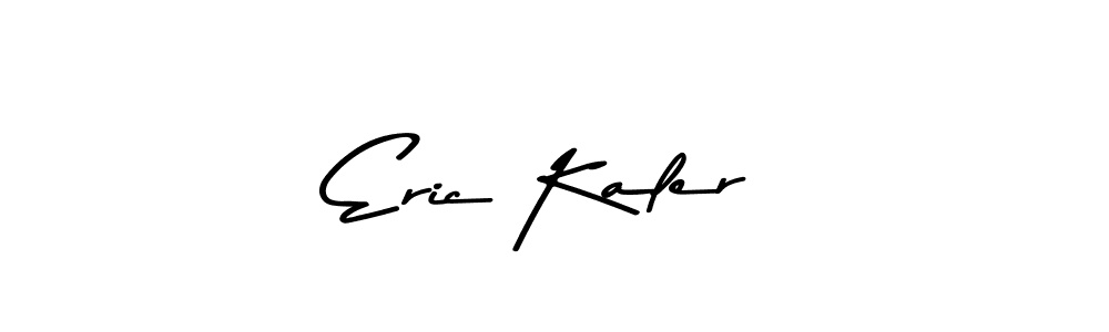 Use a signature maker to create a handwritten signature online. With this signature software, you can design (Asem Kandis PERSONAL USE) your own signature for name Eric Kaler. Eric Kaler signature style 9 images and pictures png