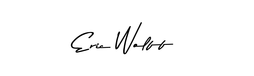 Eric Wolff stylish signature style. Best Handwritten Sign (Asem Kandis PERSONAL USE) for my name. Handwritten Signature Collection Ideas for my name Eric Wolff. Eric Wolff signature style 9 images and pictures png