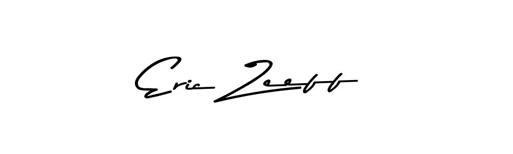 How to make Eric Zeeff name signature. Use Asem Kandis PERSONAL USE style for creating short signs online. This is the latest handwritten sign. Eric Zeeff signature style 9 images and pictures png