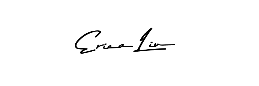 Design your own signature with our free online signature maker. With this signature software, you can create a handwritten (Asem Kandis PERSONAL USE) signature for name Erica Liu. Erica Liu signature style 9 images and pictures png