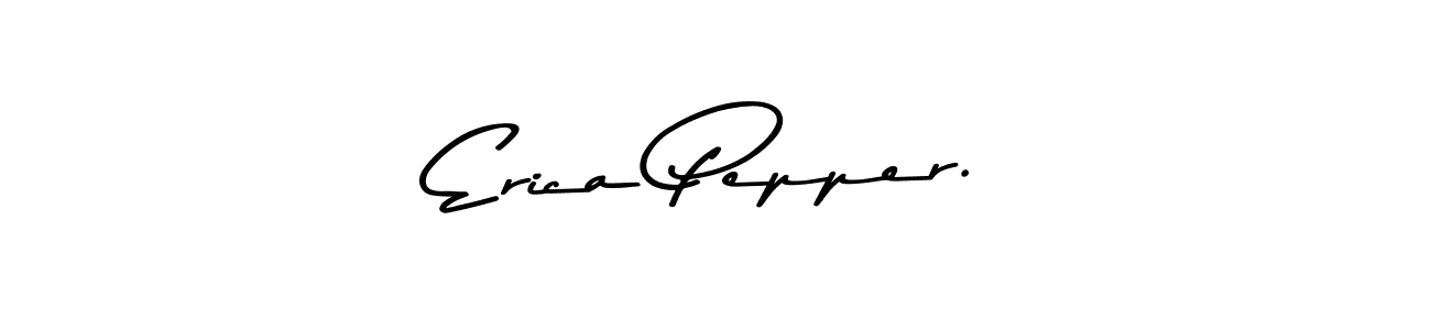 Use a signature maker to create a handwritten signature online. With this signature software, you can design (Asem Kandis PERSONAL USE) your own signature for name Erica Pepper.. Erica Pepper. signature style 9 images and pictures png