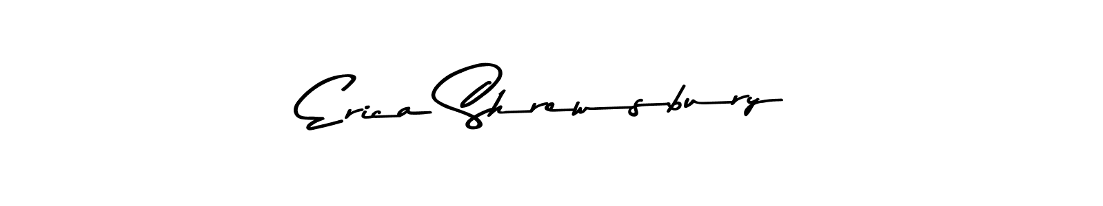 Make a beautiful signature design for name Erica Shrewsbury. With this signature (Asem Kandis PERSONAL USE) style, you can create a handwritten signature for free. Erica Shrewsbury signature style 9 images and pictures png