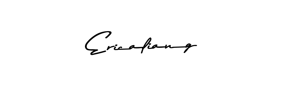 Make a beautiful signature design for name Ericaliang. Use this online signature maker to create a handwritten signature for free. Ericaliang signature style 9 images and pictures png