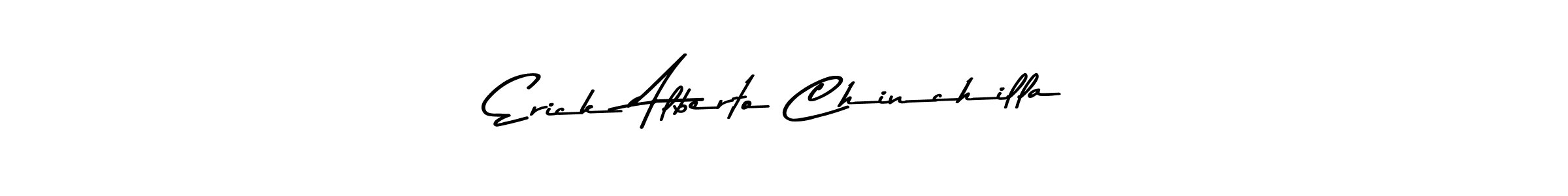 Erick Alberto Chinchilla stylish signature style. Best Handwritten Sign (Asem Kandis PERSONAL USE) for my name. Handwritten Signature Collection Ideas for my name Erick Alberto Chinchilla. Erick Alberto Chinchilla signature style 9 images and pictures png