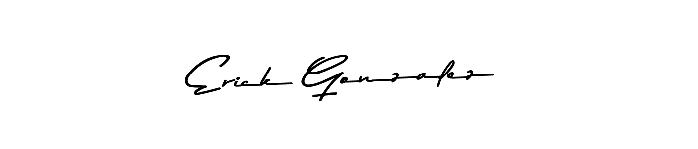 if you are searching for the best signature style for your name Erick Gonzalez. so please give up your signature search. here we have designed multiple signature styles  using Asem Kandis PERSONAL USE. Erick Gonzalez signature style 9 images and pictures png