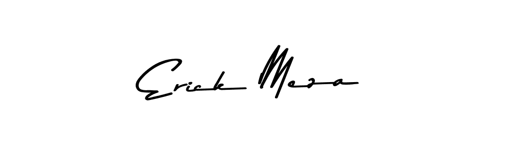 Use a signature maker to create a handwritten signature online. With this signature software, you can design (Asem Kandis PERSONAL USE) your own signature for name Erick Meza. Erick Meza signature style 9 images and pictures png