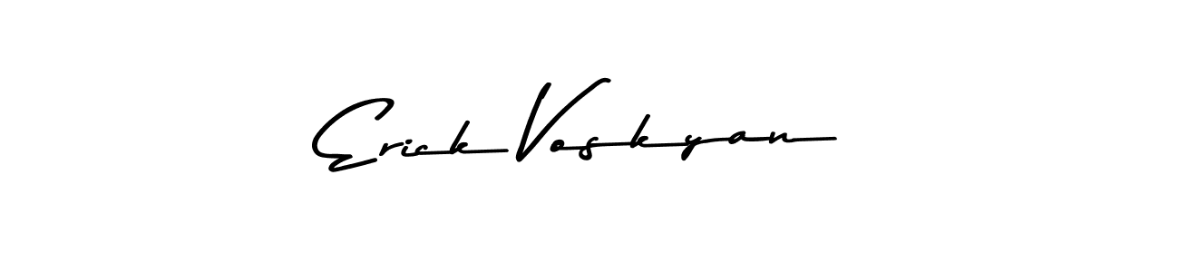 This is the best signature style for the Erick Voskyan name. Also you like these signature font (Asem Kandis PERSONAL USE). Mix name signature. Erick Voskyan signature style 9 images and pictures png
