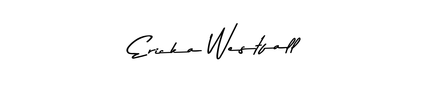 Asem Kandis PERSONAL USE is a professional signature style that is perfect for those who want to add a touch of class to their signature. It is also a great choice for those who want to make their signature more unique. Get Ericka Westfall name to fancy signature for free. Ericka Westfall signature style 9 images and pictures png