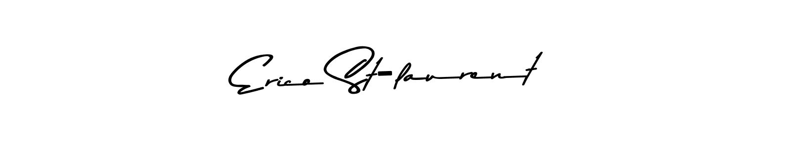 Erico St-laurent stylish signature style. Best Handwritten Sign (Asem Kandis PERSONAL USE) for my name. Handwritten Signature Collection Ideas for my name Erico St-laurent. Erico St-laurent signature style 9 images and pictures png