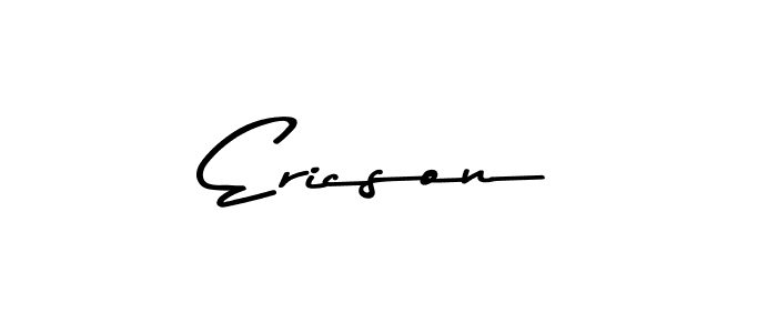 Also we have Ericson name is the best signature style. Create professional handwritten signature collection using Asem Kandis PERSONAL USE autograph style. Ericson signature style 9 images and pictures png