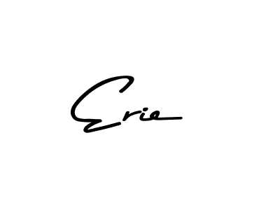 Create a beautiful signature design for name Erie. With this signature (Asem Kandis PERSONAL USE) fonts, you can make a handwritten signature for free. Erie signature style 9 images and pictures png